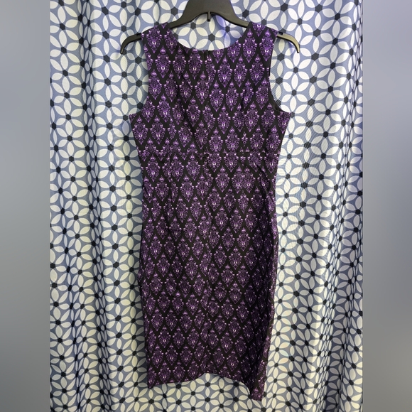 Retired HTF Disney Parks Haunted Mansion Pencil Dress Size LARGE - Picture 2 of 3